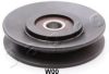 JAPKO 129W00 Deflection/Guide Pulley, v-ribbed belt